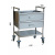 Тележка медицинская (столик манипуляционный-процедурный) с выдвижными ящиками нержавеющая Э-247/2-СП